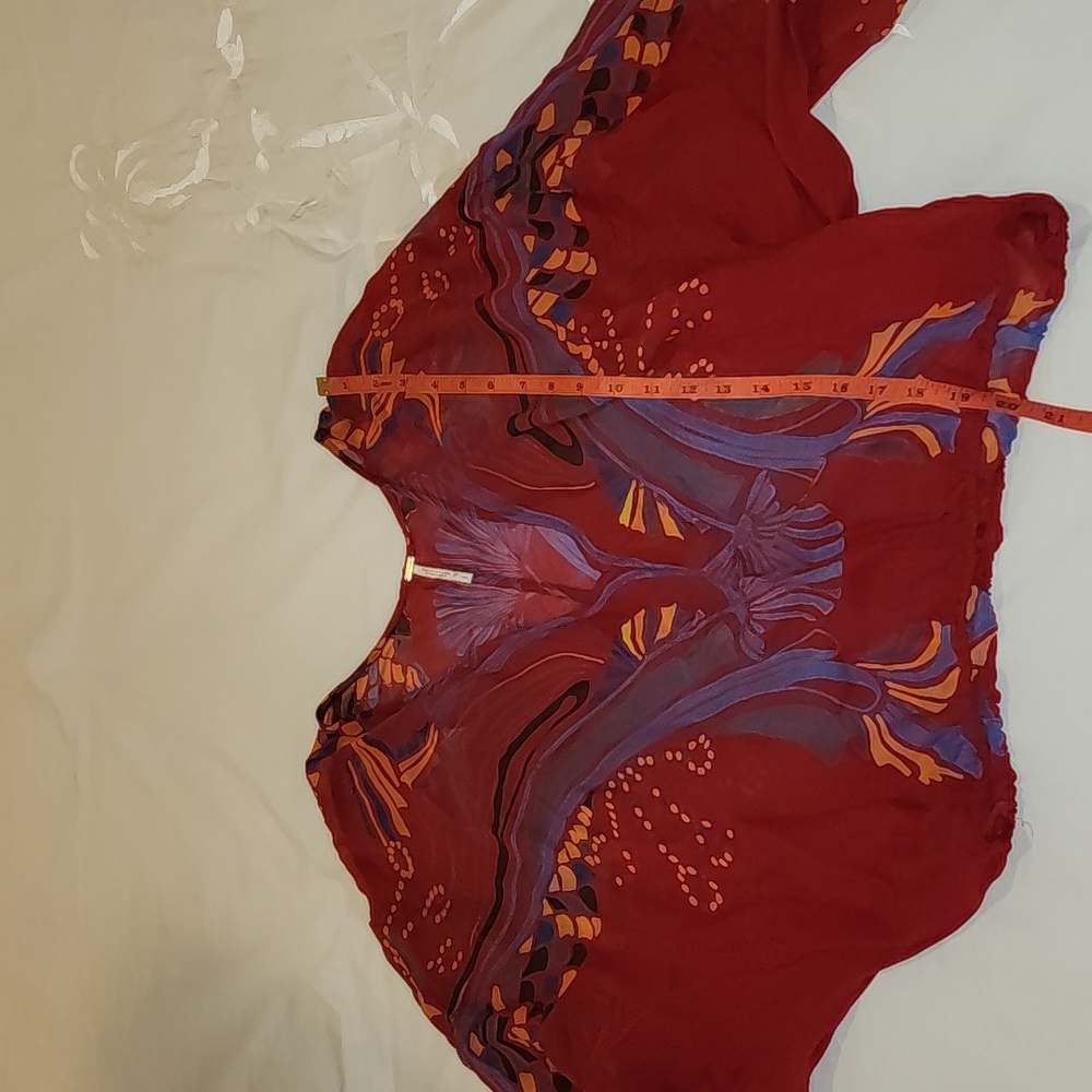 Free People Beneath the Sea Butterfly Crop Top - Picture 6 of 6